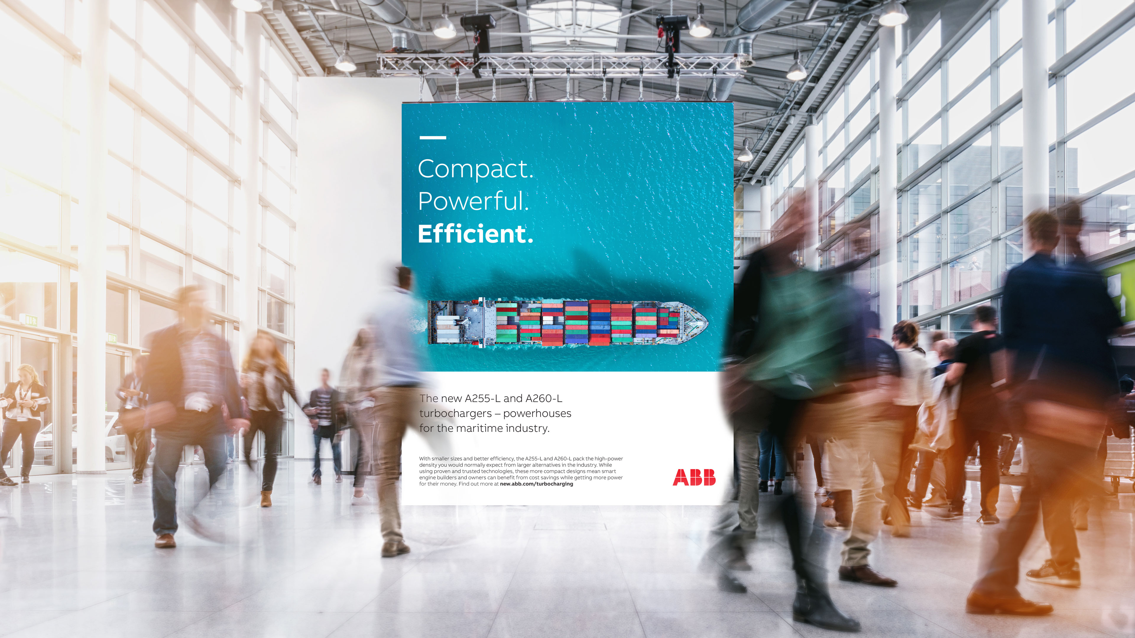 Large format A260-255 launch poster